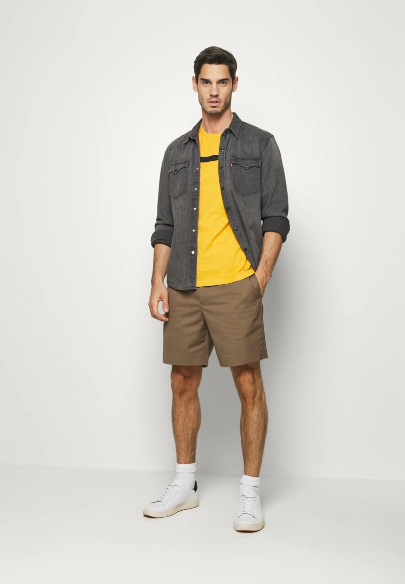 Pier One Camiseta Estampada - Yellow, Hombre 4 Pier One Camiseta Estampada - Yellow, Hombre - Imagen 2