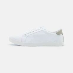 Pier One Unisexo UNISEX - Zapatillas - White/light Grey