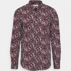 Pier One FESTIVE AOP - Camisa - Black/multi-coloured, Hombre -Ofertas Pier One Tienda ea6509f282dc44d38d7cf7561a41de3b