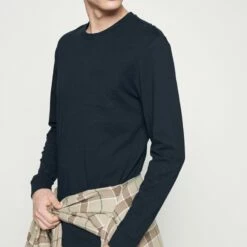 Pier One Camiseta De Manga Larga - Dark Blue, Hombre -Ofertas Pier One Tienda eaef6fe5951044d98cf24bd592b84a64