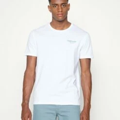 Pier One Hombre GRAPHIC T-SHIRT - Camiseta Estampada - White -Ofertas Pier One Tienda ebf9eb9cc4524710b39186d0510adac0