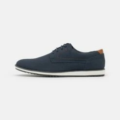 Pier One Hombre Zapatos Con Cordones - Dark Blue