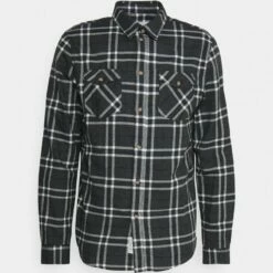 Pier One Hombre Camisa - Mottled Dark Grey -Ofertas Pier One Tienda eccd06a3c3d847e799bbbaf15cb5e103