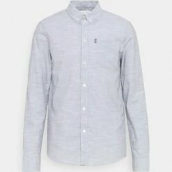 Pier One Hombre Camisa - Mottled Light Blue -Ofertas Pier One Tienda ecce6d09eb3f4f7081ea0c67d4f4f444