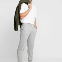Pier One Hombre Pantalones Deportivos - Mottled Light Grey -Ofertas Pier One Tienda ecf39b7ae09d45139758a4ecb234707b
