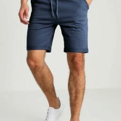 Pier One Hombre Pantalones Deportivos - Dark Blue