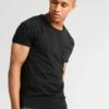Pier One Hombre Camiseta Básica - Black -Ofertas Pier One Tienda eede03d175374e96a2f05a4bb9f1c65f