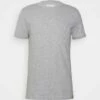 Pier One Hombre Camiseta Estampada - Light Grey Melange -Ofertas Pier One Tienda f157bbae856b4d9ba381660b0b297786