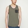 Pier One Top - Mottled Olive, Hombre -Ofertas Pier One Tienda f2dbe2f07398463b863fef3c2b59c4bf