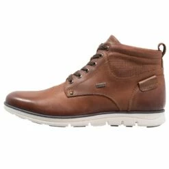 Pier One Hombre Botines Con Cordones - Cognac