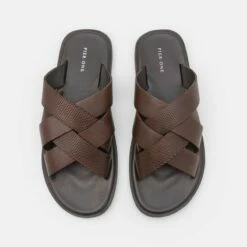 Pier One Hombre LEATHER - Sandalias Planas - Brown 11 Pier One Hombre LEATHER - Sandalias Planas - Brown -Ofertas Pier One Tienda f4e2b72018b8453c9b3a82f99cd6cc4e