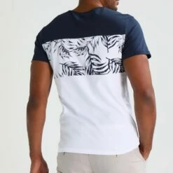 Pier One Hombre Camiseta Estampada - Navy/white 9 Pier One Hombre Camiseta Estampada - Navy/white -Ofertas Pier One Tienda f645118b33584ff79ddb5afeb3877c5c