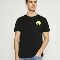 Pier One Hombre Camiseta Estampada - Black -Ofertas Pier One Tienda f664c1ffd4e54cc58ddb67041f65e297