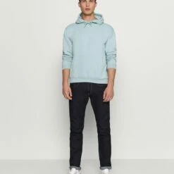Pier One Hombre PLAIN SKATER HOODY - Jersey Con Capucha - Light Blue -Ofertas Pier One Tienda f76bb0615a4d49ec92b8e1ed66ff90aa