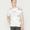 Pier One Hombre Camiseta Estampada - Grey