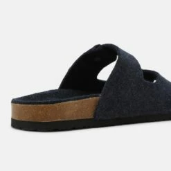 Pier One UNISEX - Sandalias Planas - Dark Blue, Unisexo -Ofertas Pier One Tienda f8e2370ea5a947e2b1ef70bcd9f4751e