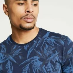 Pier One Camiseta Estampada - Blue, Hombre -Ofertas Pier One Tienda f9035a3854ab428abf9f167b1c6240f2
