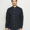 Pier One Hombre Camisa - Dark Blue -Ofertas Pier One Tienda fa3b7e7f5eb44fc4b903b1c59028d412