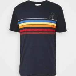 Pier One Hombre Camiseta Estampada - Dark Blue -Ofertas Pier One Tienda fa7a5a772d434d0cb62486751818cff8