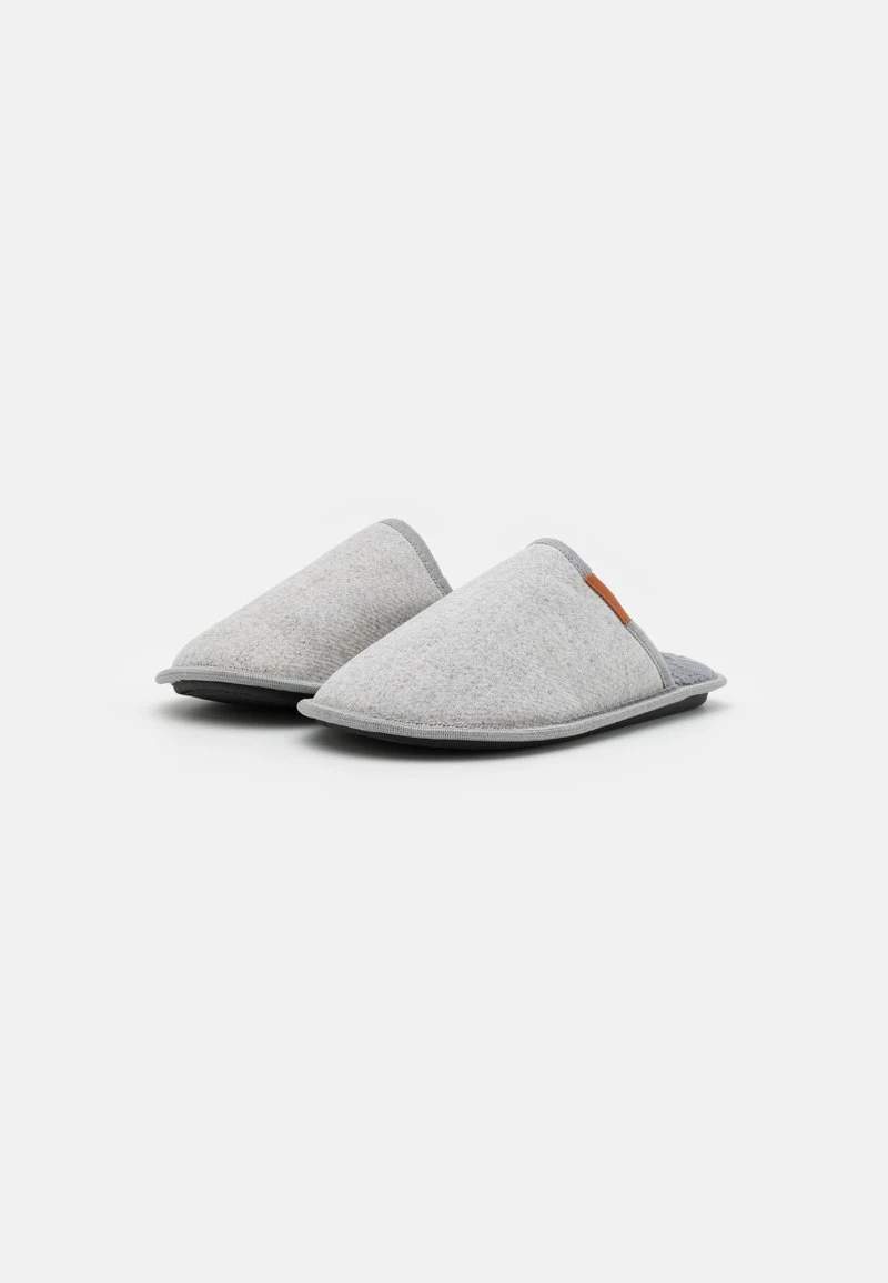 Pier One Hombre Pantuflas - Grey 4 Pier One Hombre Pantuflas - Grey - Imagen 2