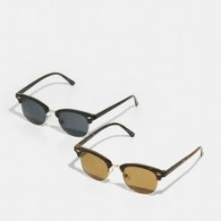 Ofertas Pier One Tienda 26 Pier One 2 PACK - Gafas De Sol - Brown/black, Hombre