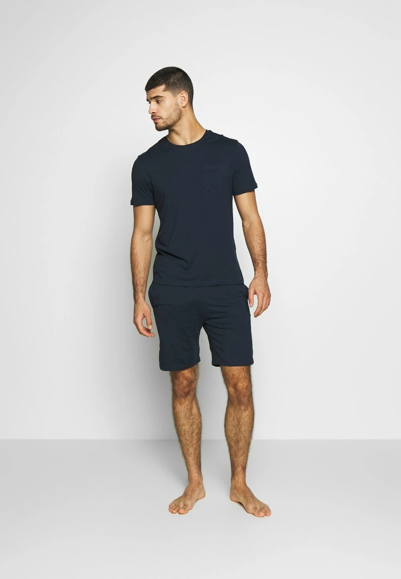 Pier One Hombre SET - Pijama - Dark Blue 4 Pier One Hombre SET - Pijama - Dark Blue - Imagen 2